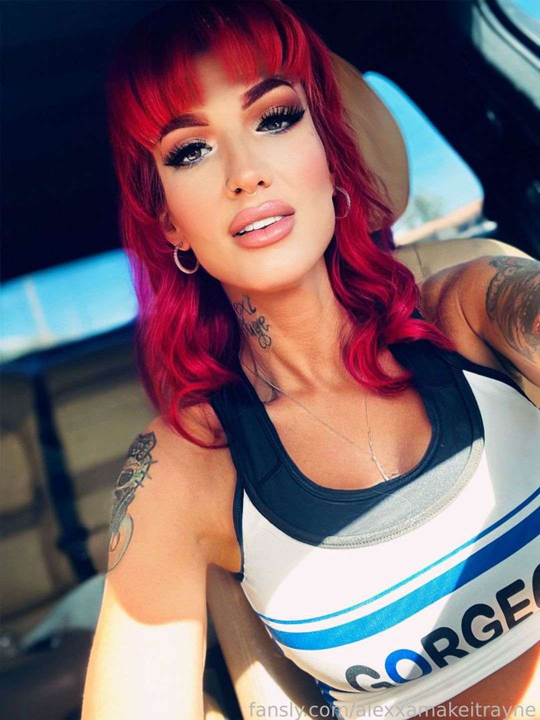 fansly alexxamakeitrayne profile photo  