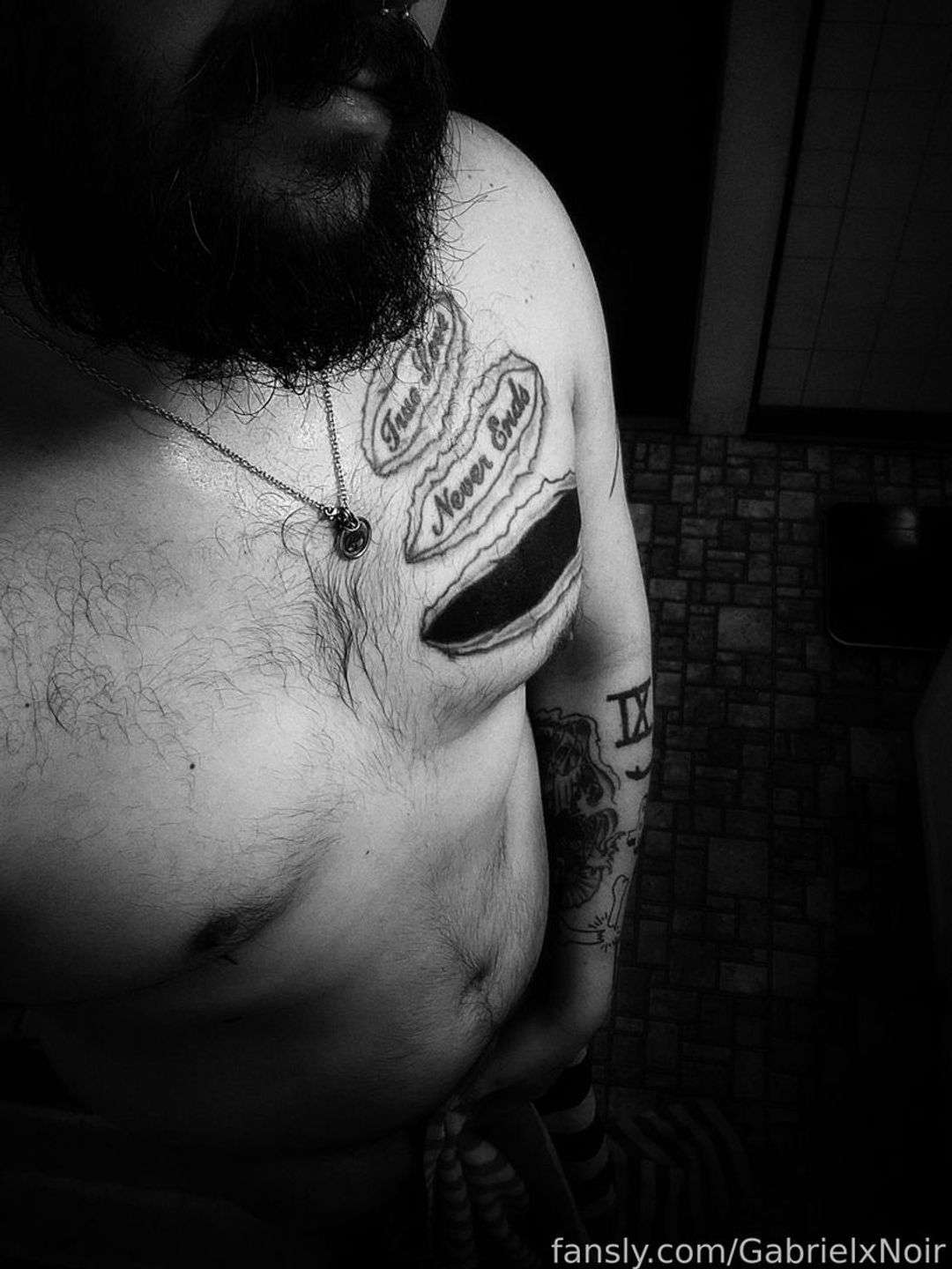 fansly Gabriel Noir profile photo  