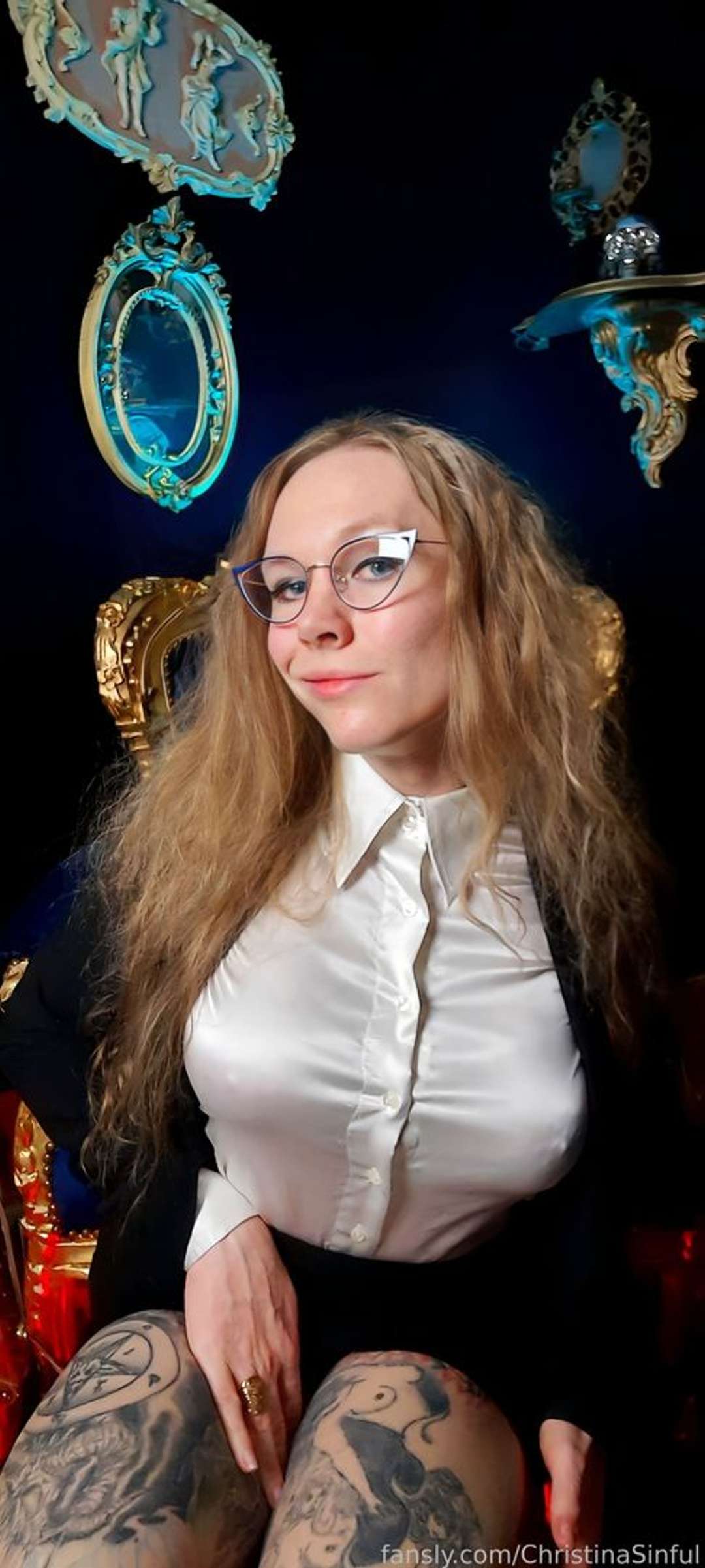 fansly Teacher Mrs. Sinful profile photo  