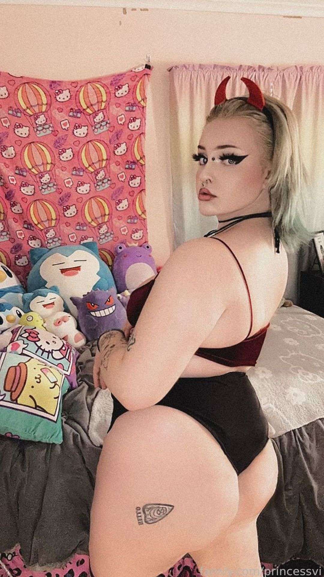 fansly princess 🖤 profile photo  