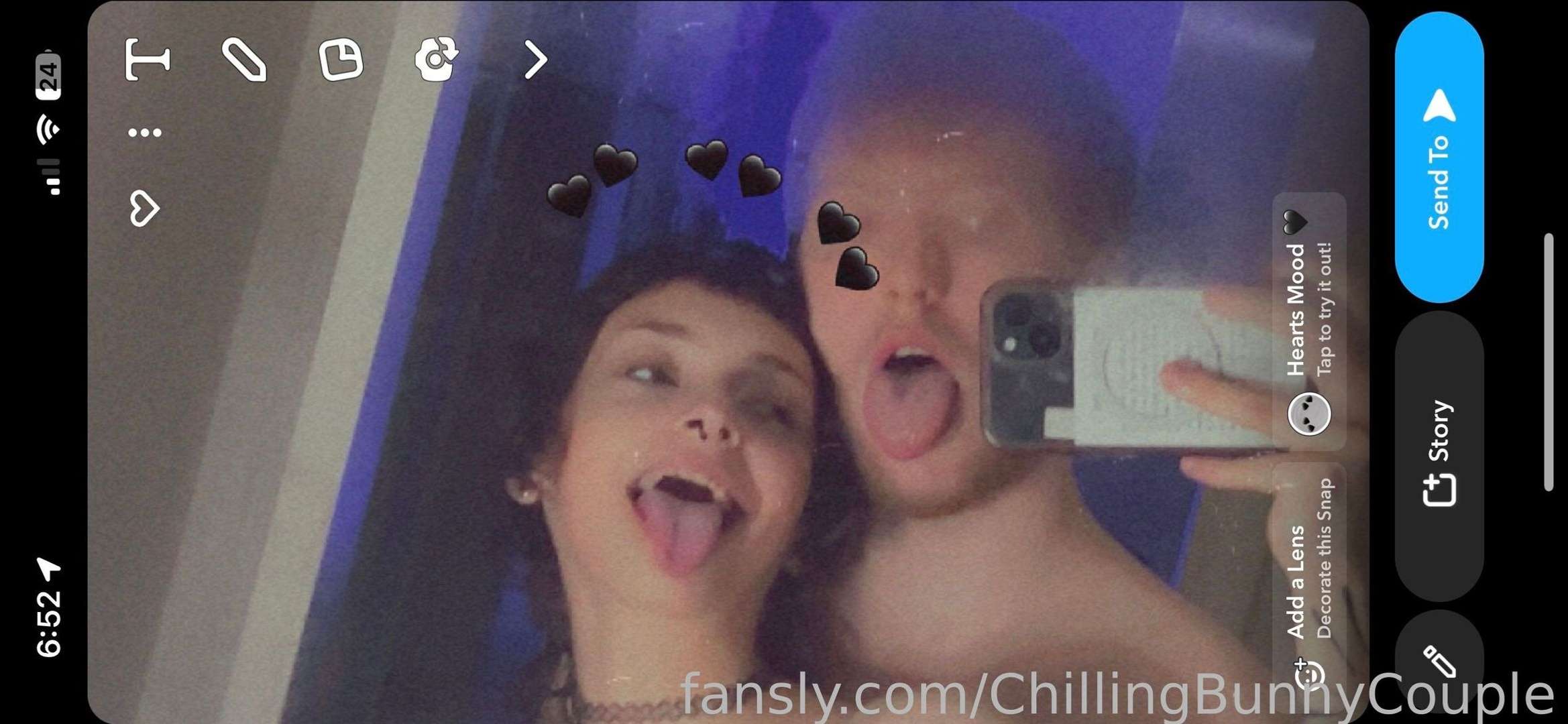 fansly ChillingBunnyCouple profile photo  