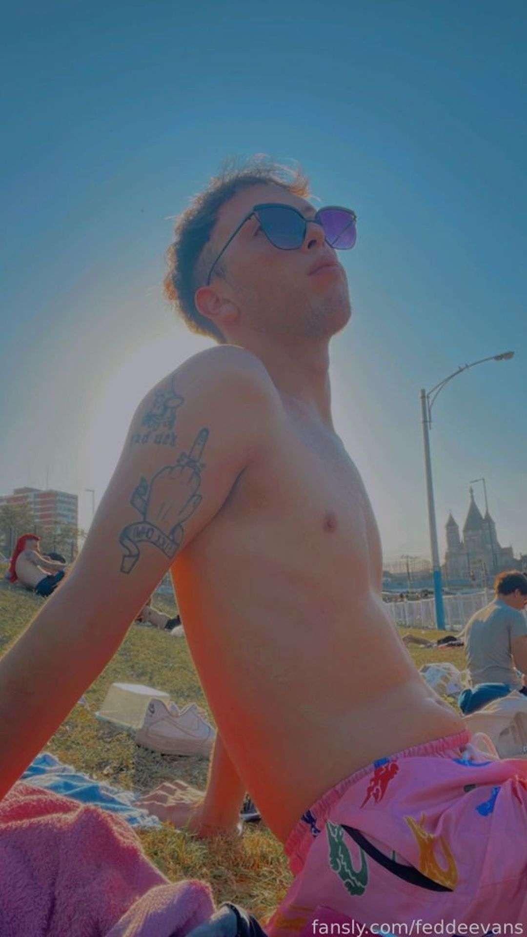 fansly feddeevans profile photo  