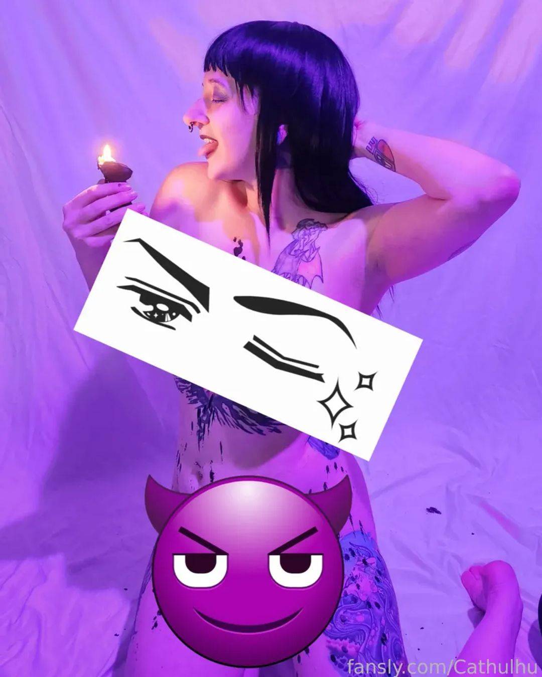 fansly Cathulhu profile photo. Cathulhu 1