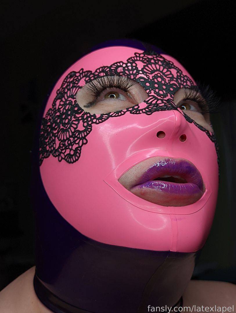 fansly latexlapel profile photo. latexlapel 1