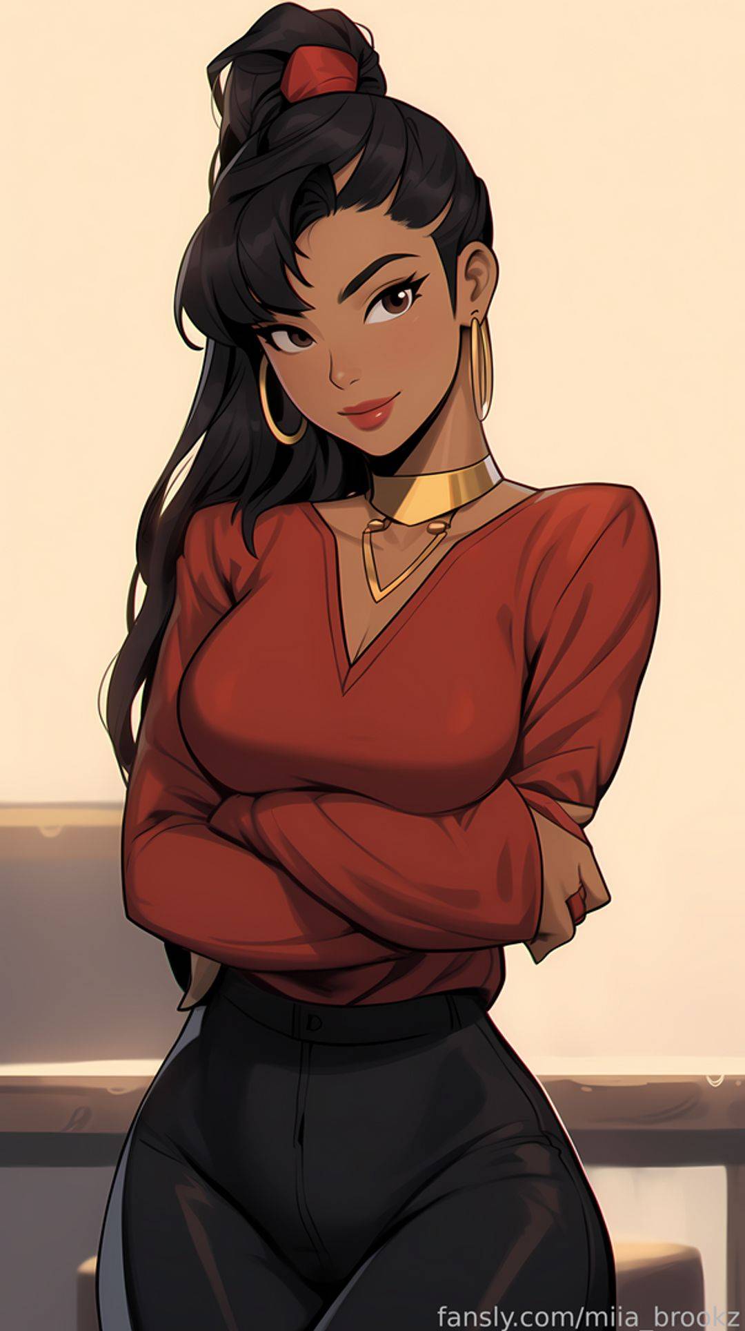 fansly Mia profile photo. Mia 34
