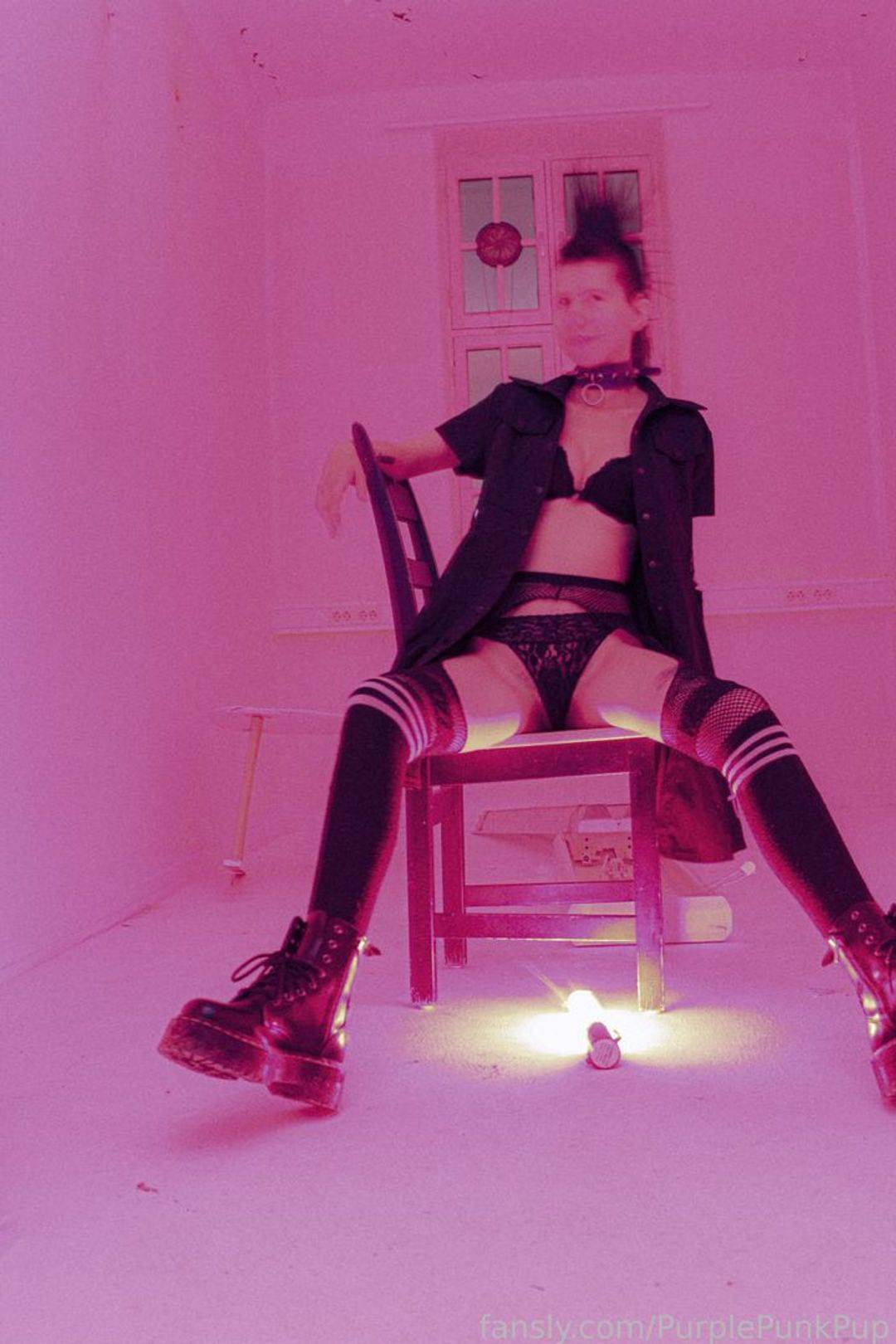 fansly PurplePunkPup profile photo. PurplePunkPup 27