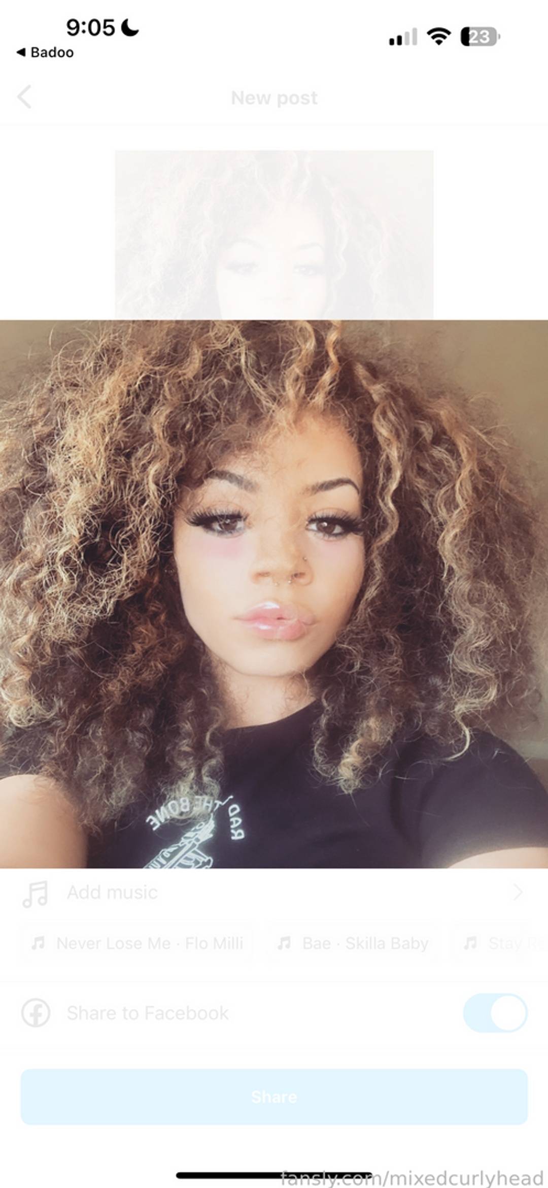 fansly mixedcurlyhead profile photo. mixedcurlyhead 21