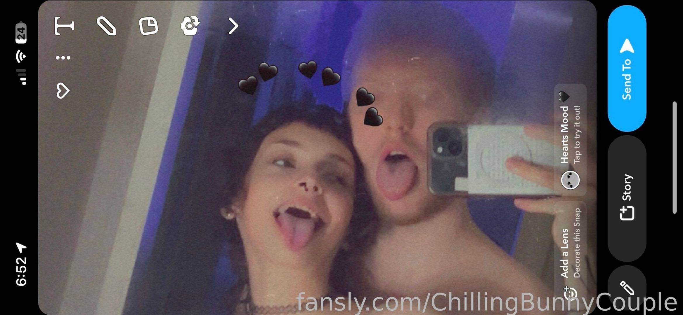 fansly ChillingBunnyCouple profile photo. ChillingBunnyCouple 7