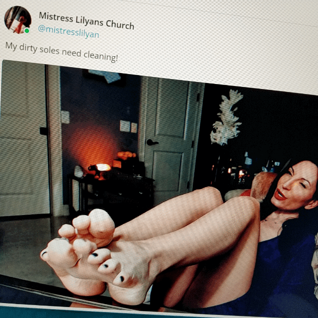 onlyfans Mistress Lilyans Church profile photo. Mistress Lilyans Church 5