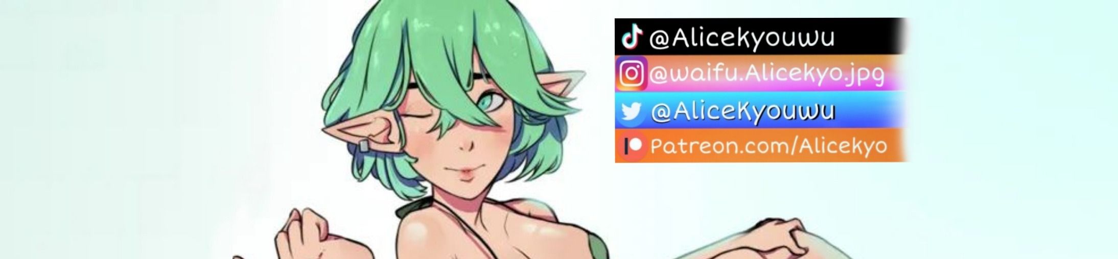 loverfans Alicekyo profile banner  