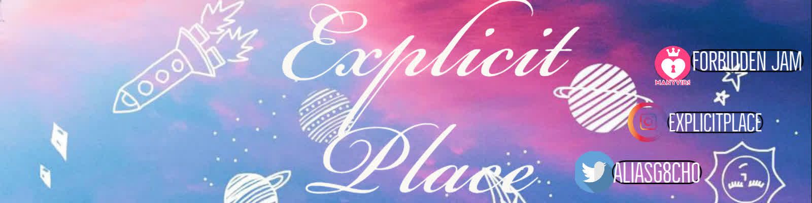 loverfans ExplicitPlace profile banner  