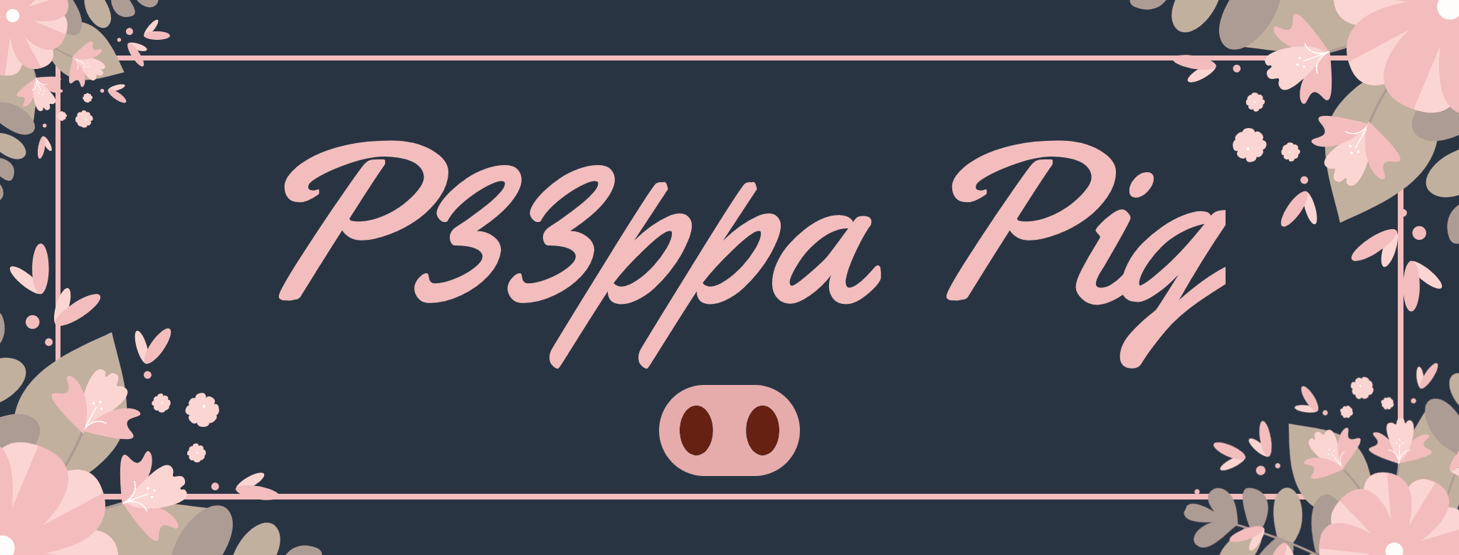 loverfans P33ppaPig profile banner  