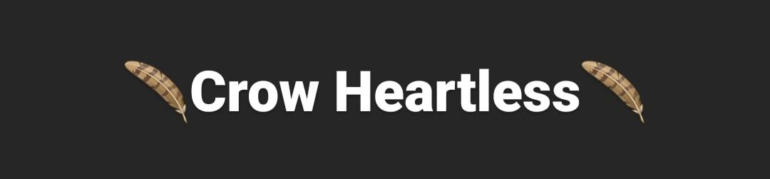 loverfans Crow Heartless profile banner  