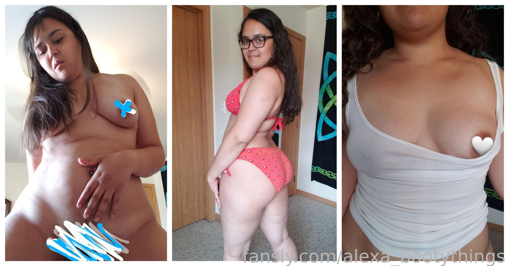 fansly Alexa 🍑 profile banner  