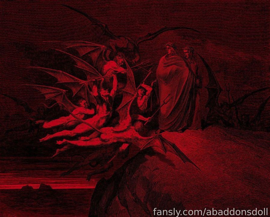 fansly Abaddon’s Doll  profile banner  