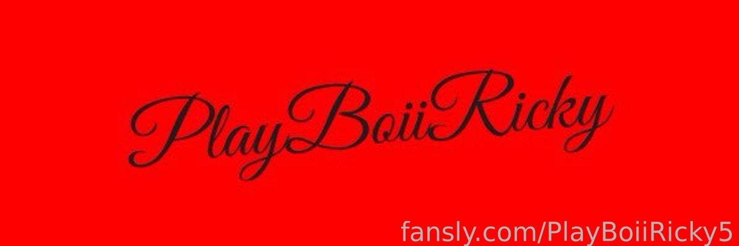 fansly PlayBoiiRicky profile banner