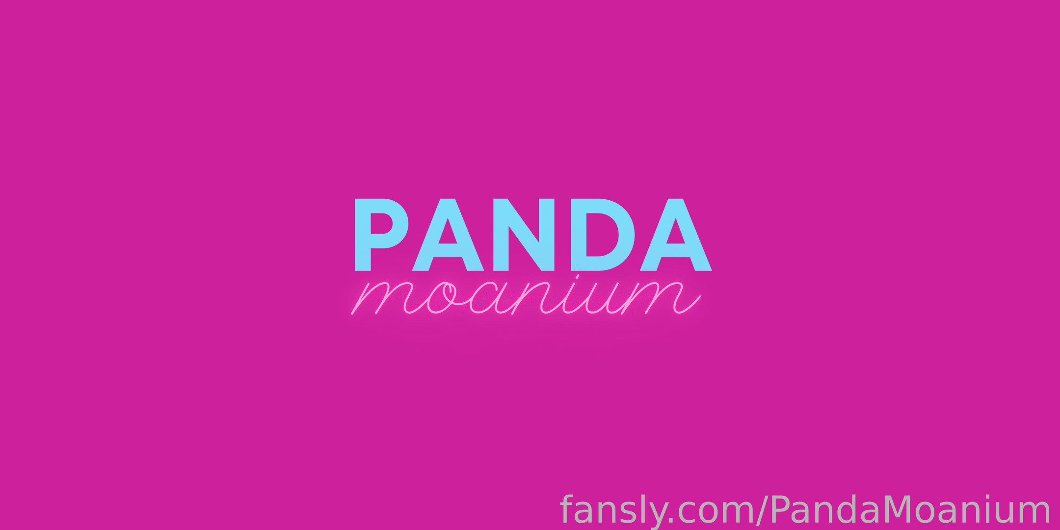 fansly Panda Moanium profile banner