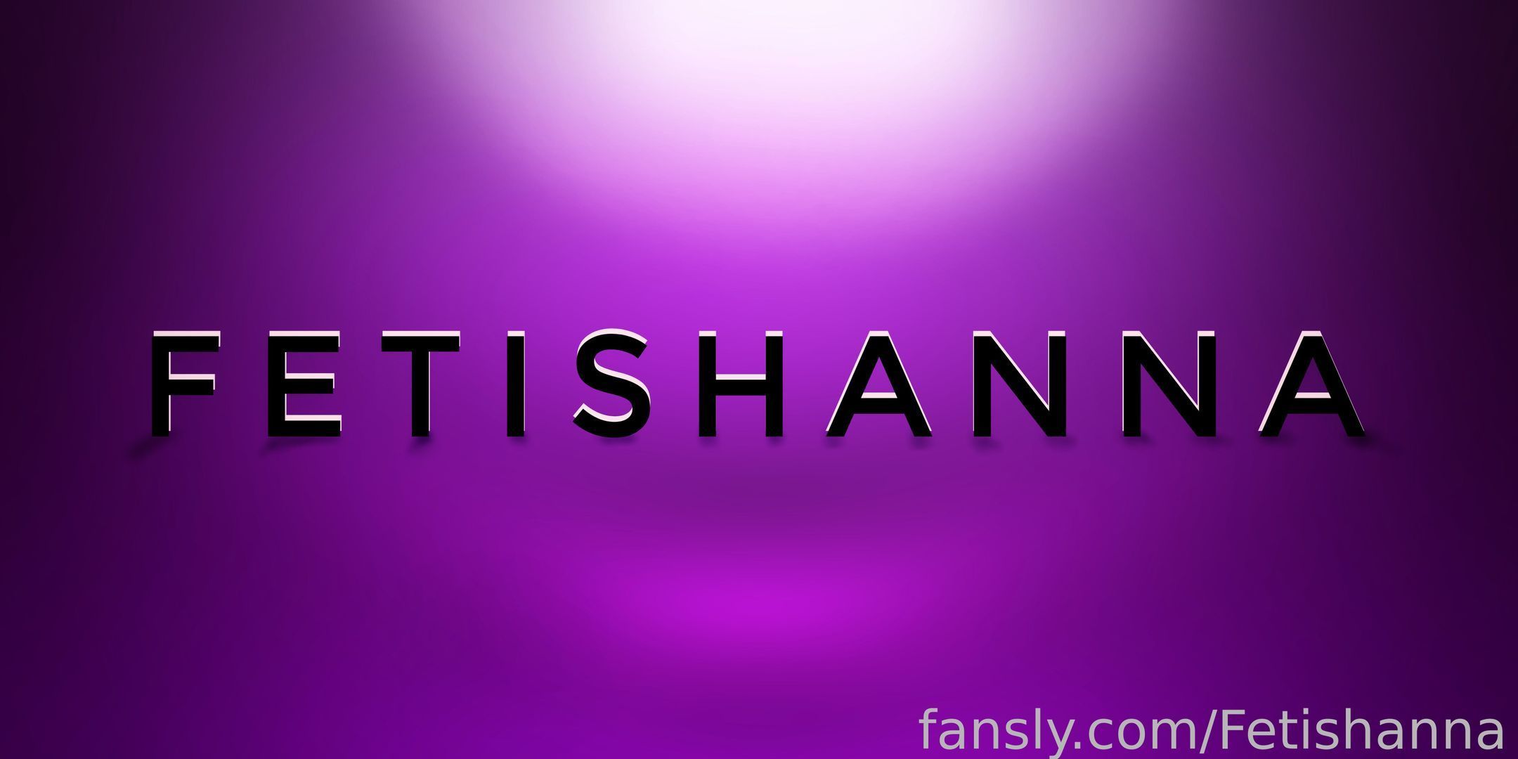 fansly Fetishanna profile banner  