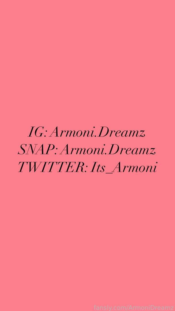 fansly Armoni Dreamz profile banner  
