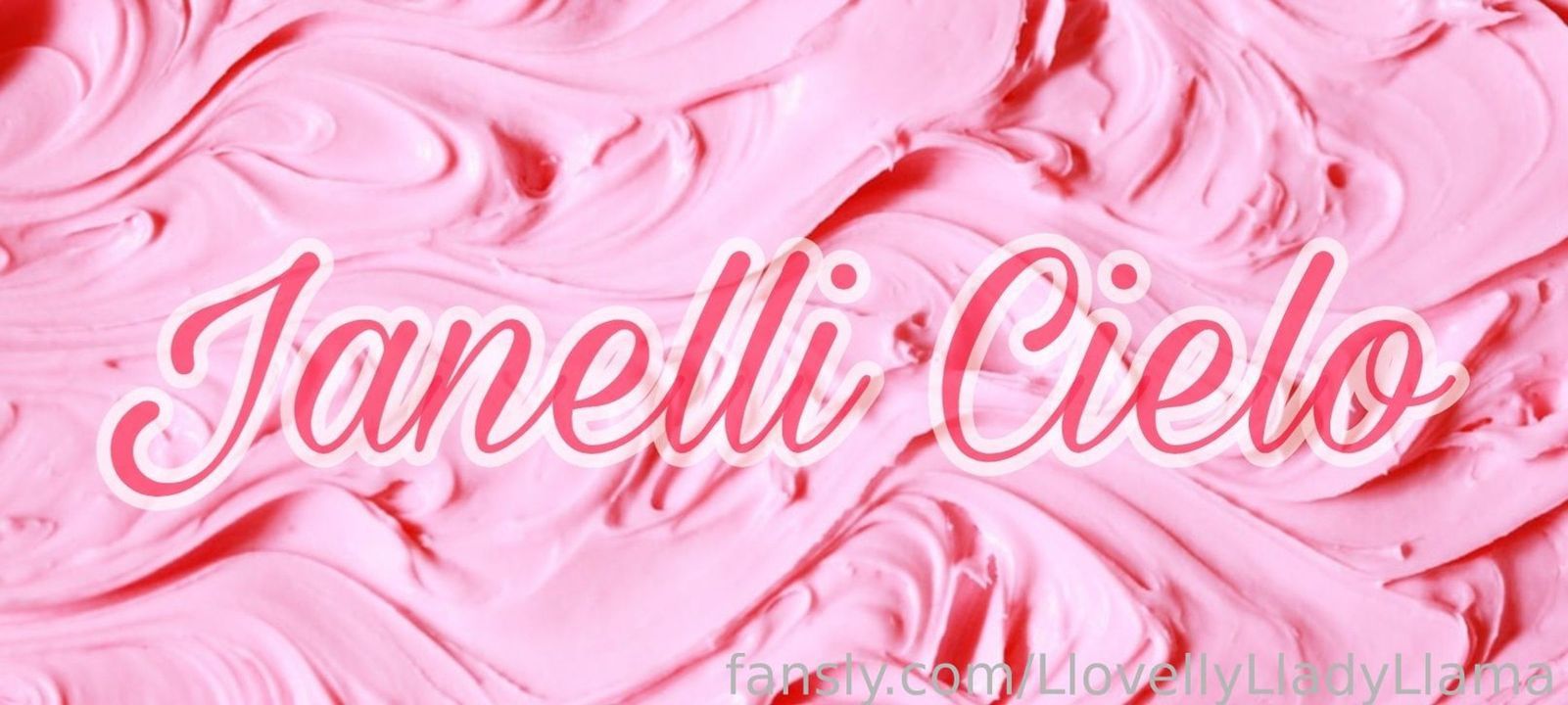 fansly Janelli Cielo profile banner  