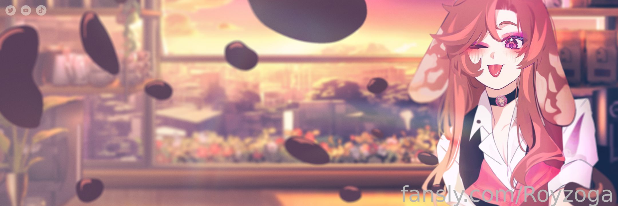 fansly RoyChiato profile banner  