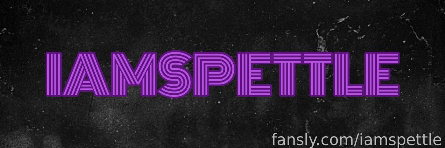 fansly iamspettle profile banner  