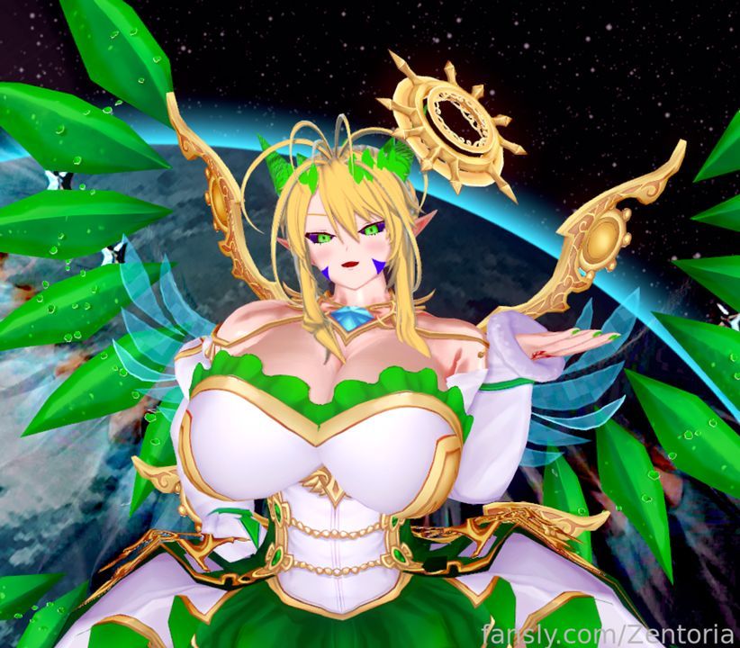 fansly Zentoria profile banner  