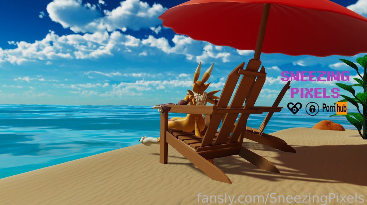 fansly Sneezing Pixels profile banner  