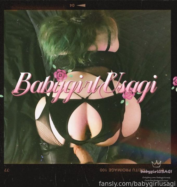 fansly BabygirlUsagi profile banner  