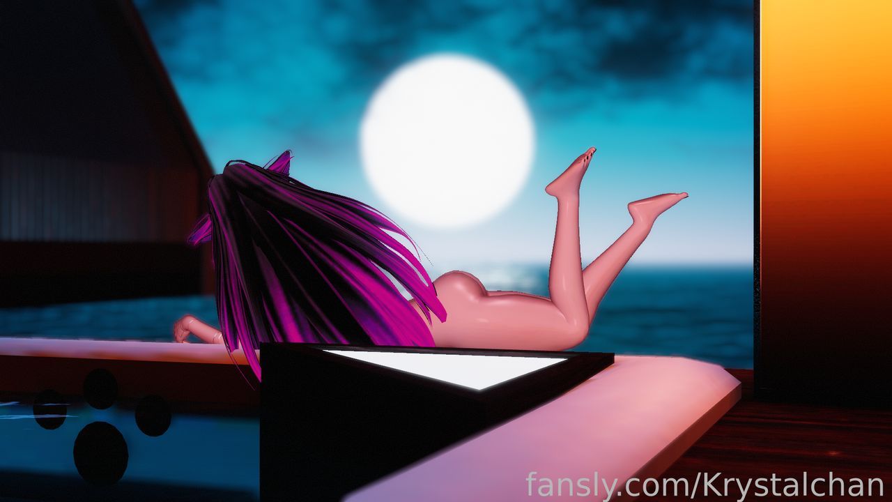 fansly Krystalchan profile banner  
