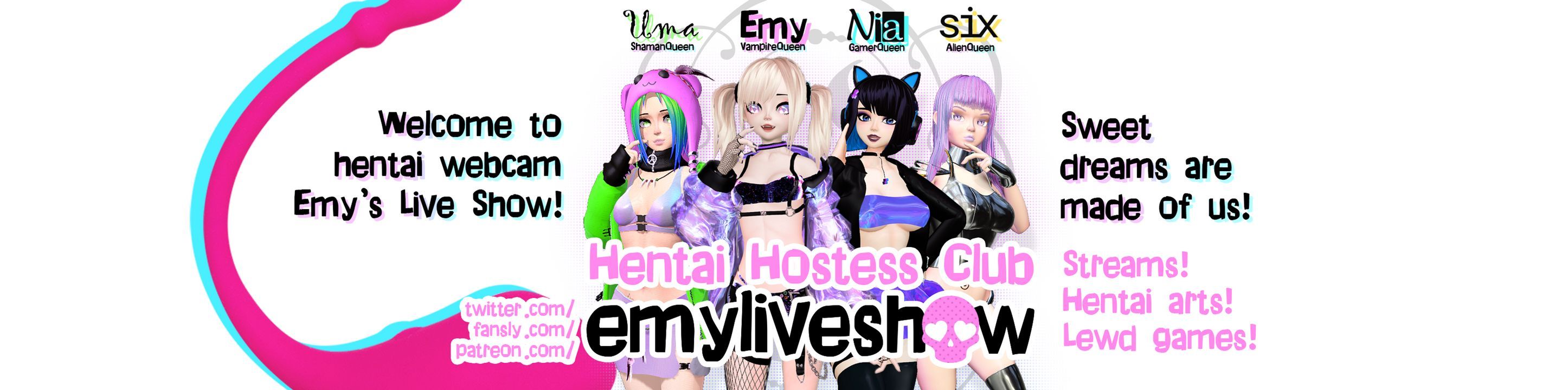 fansly Emy's Hentai Show profile banner  