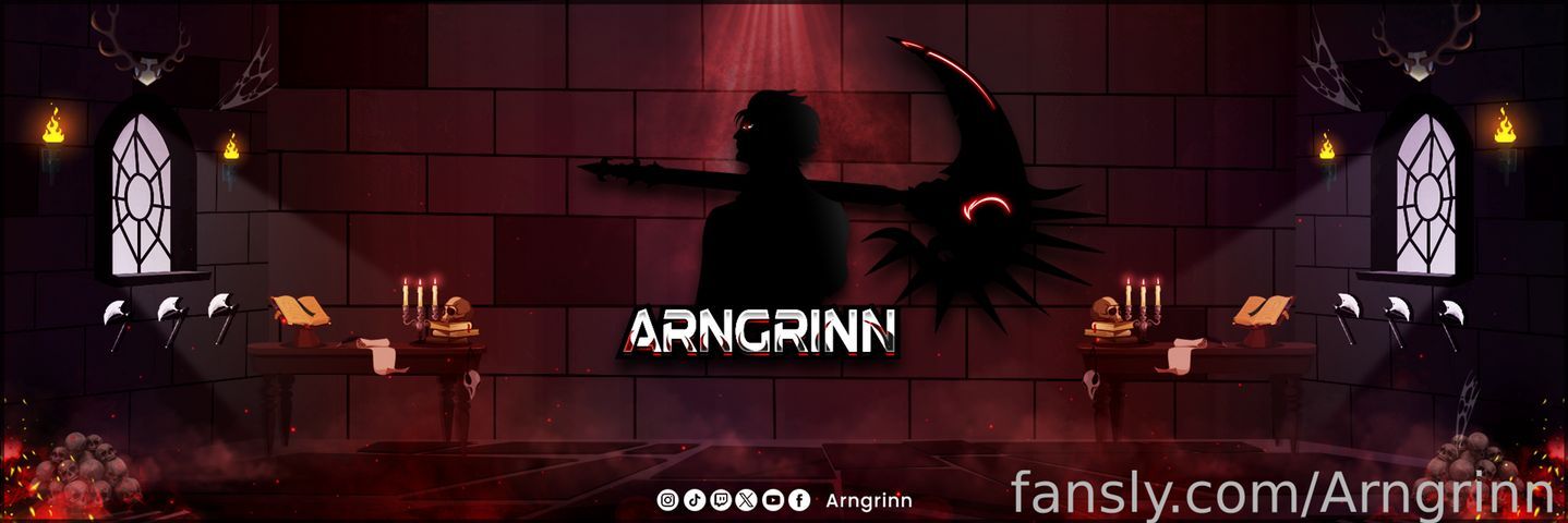 fansly Arngrinn profile banner