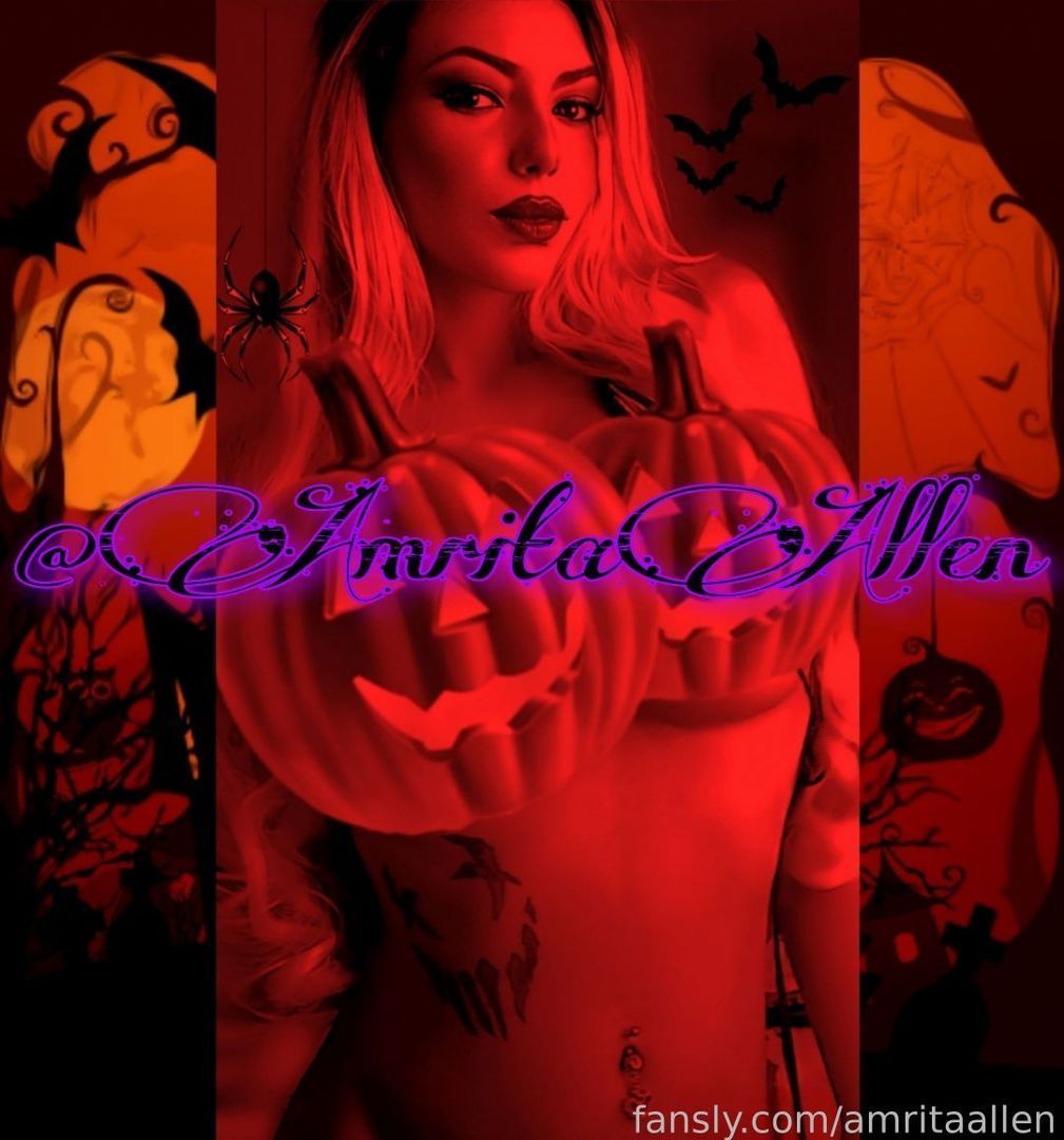 fansly Amrita Allen profile banner  