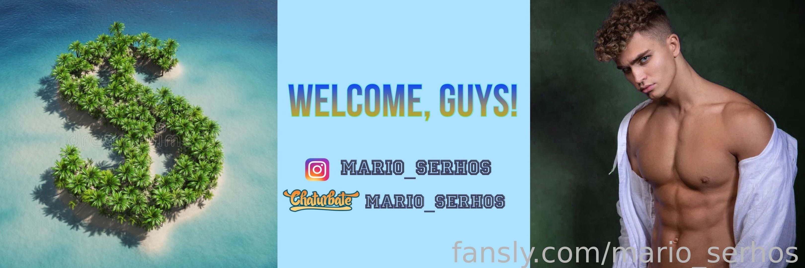 fansly mario_serhos profile banner  