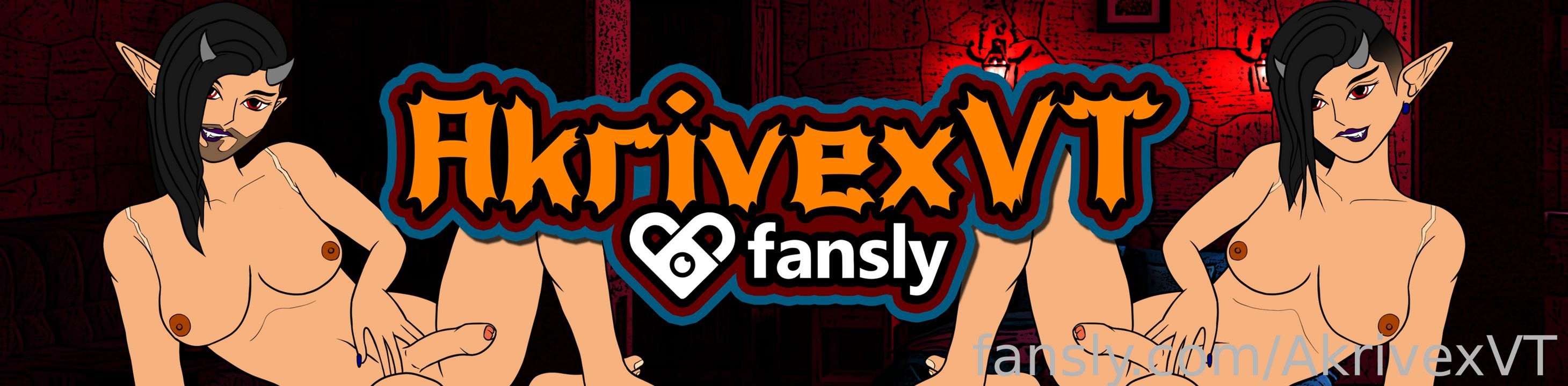 fansly AkrivexVT profile banner  