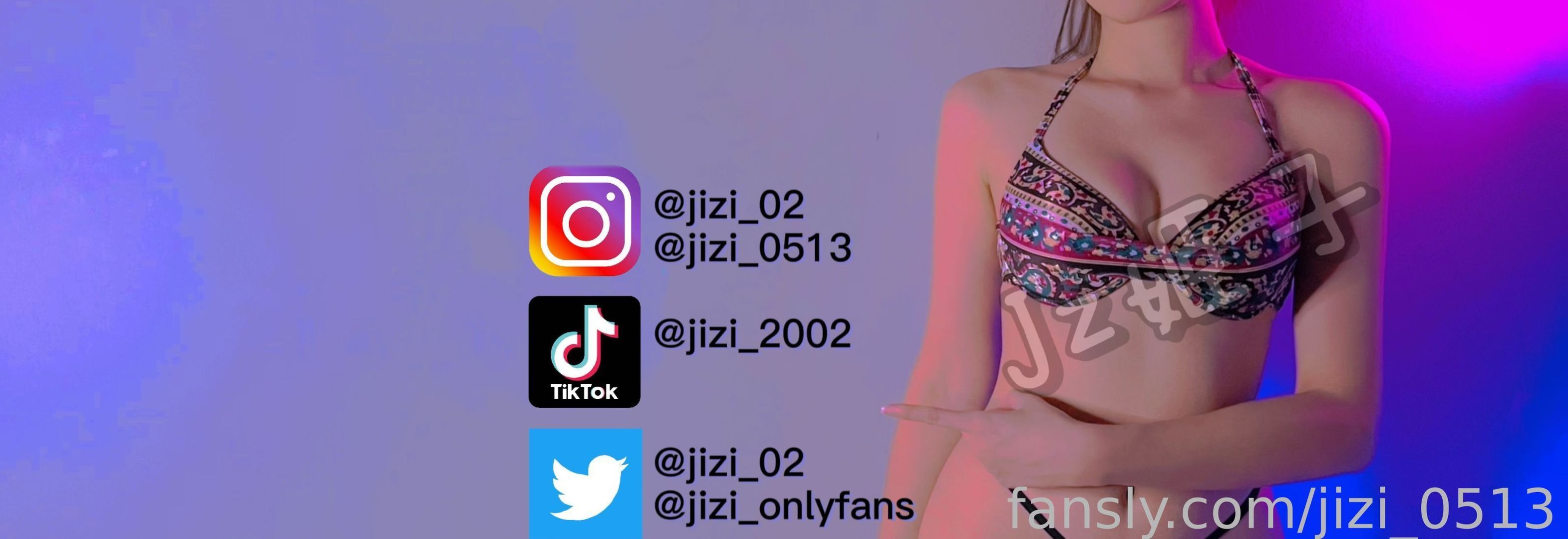 fansly JZ姬子 profile banner  