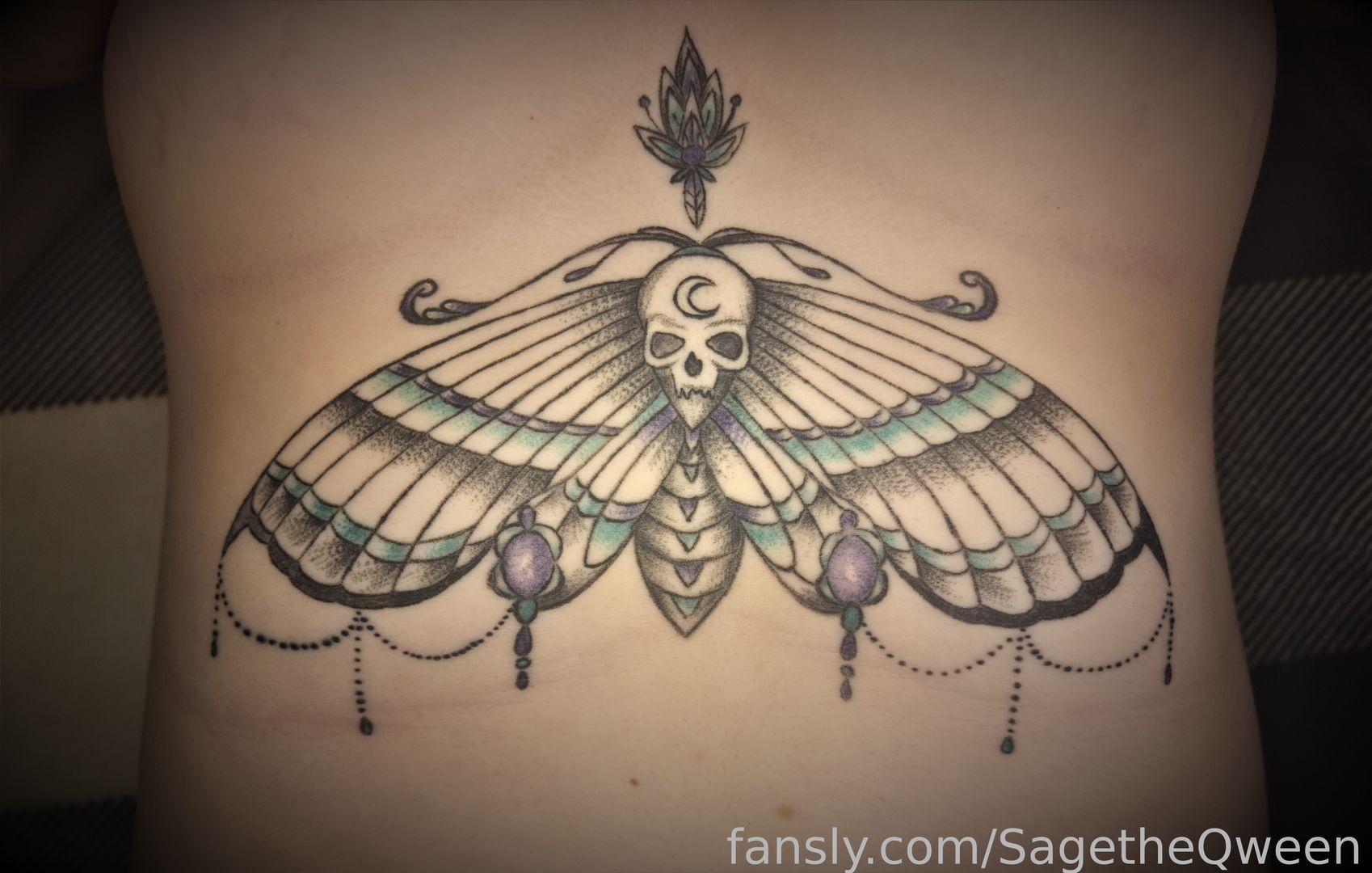 fansly SagetheQween profile banner  