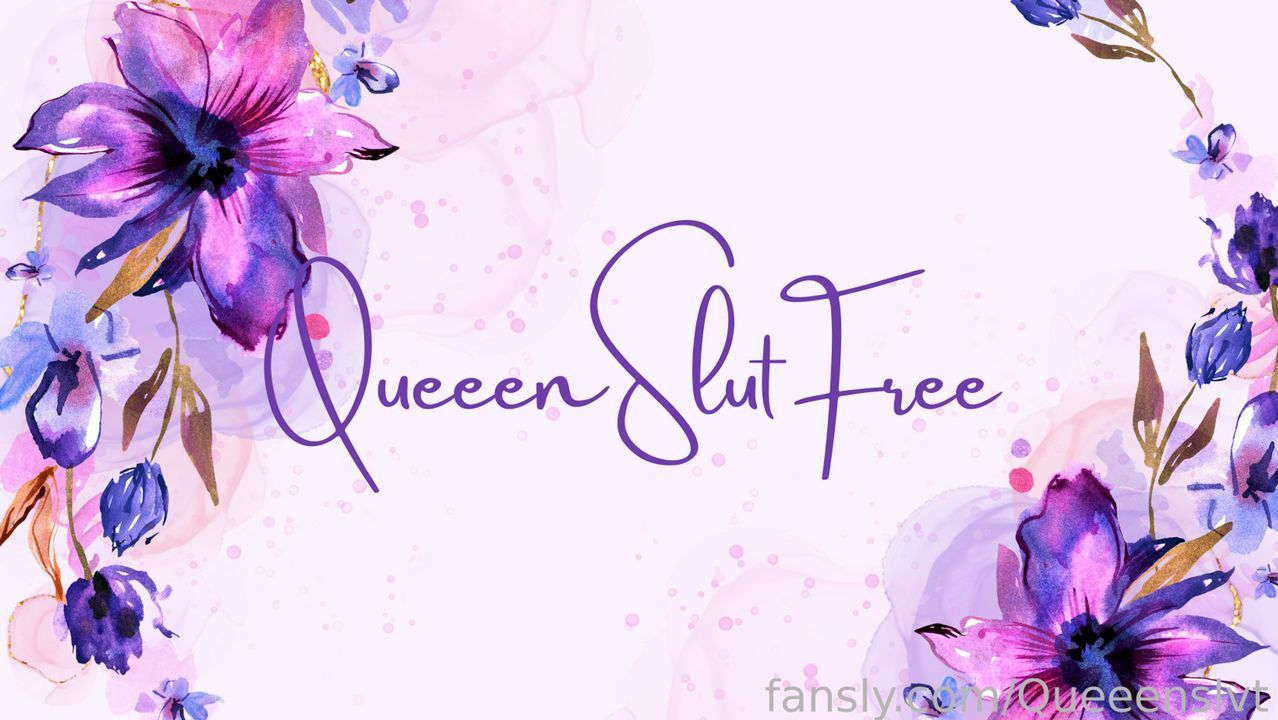fansly QueeenSlvt profile banner  