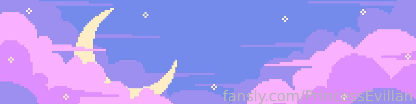 fansly PrincessEvillan profile banner