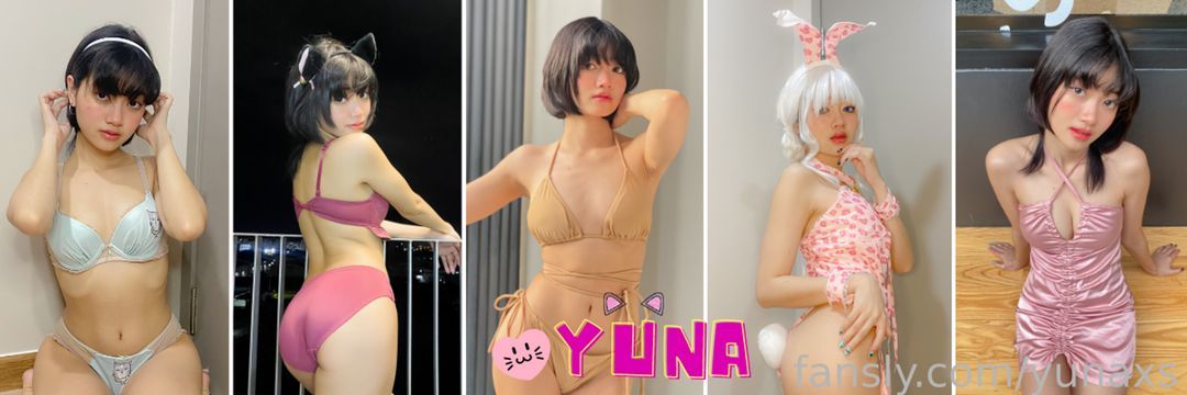 fansly Yuna XS profile banner  