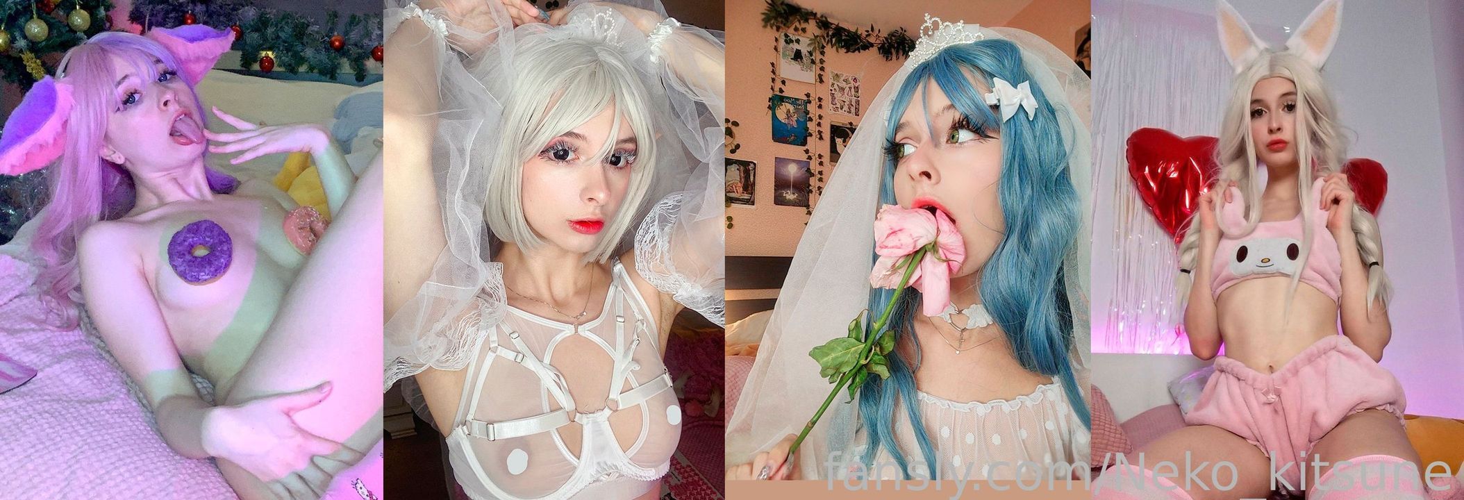 fansly Neko_kitsune profile banner  