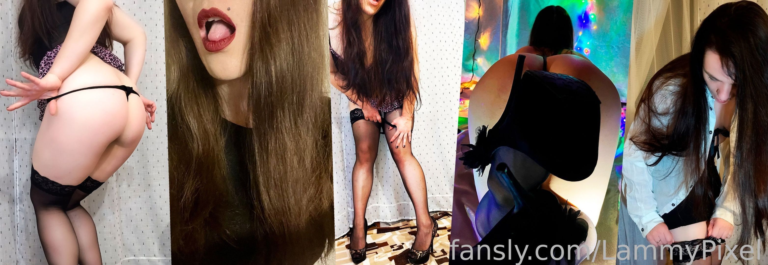 fansly 🖤Lammy Pixel🖤 profile banner  