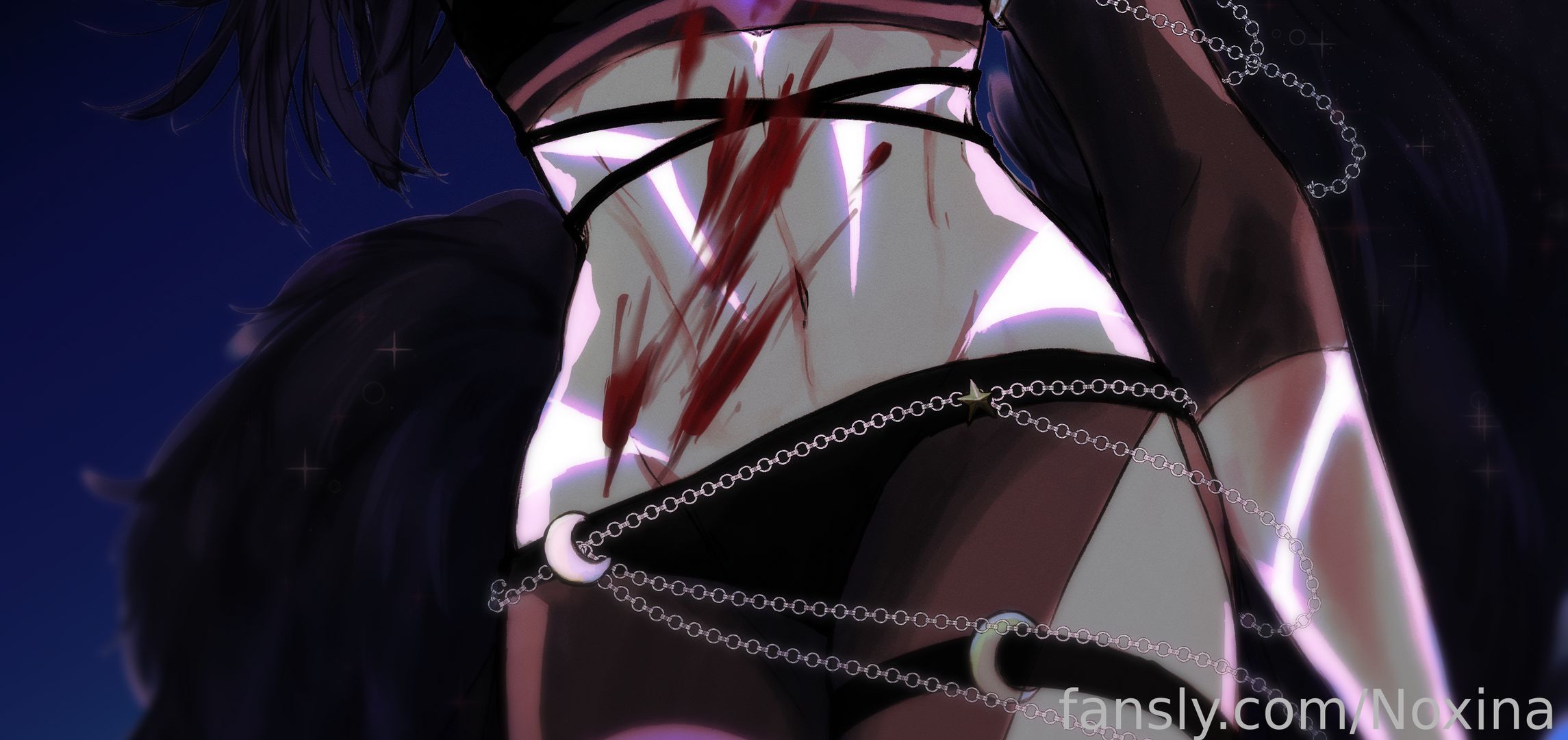 fansly Noxina profile banner