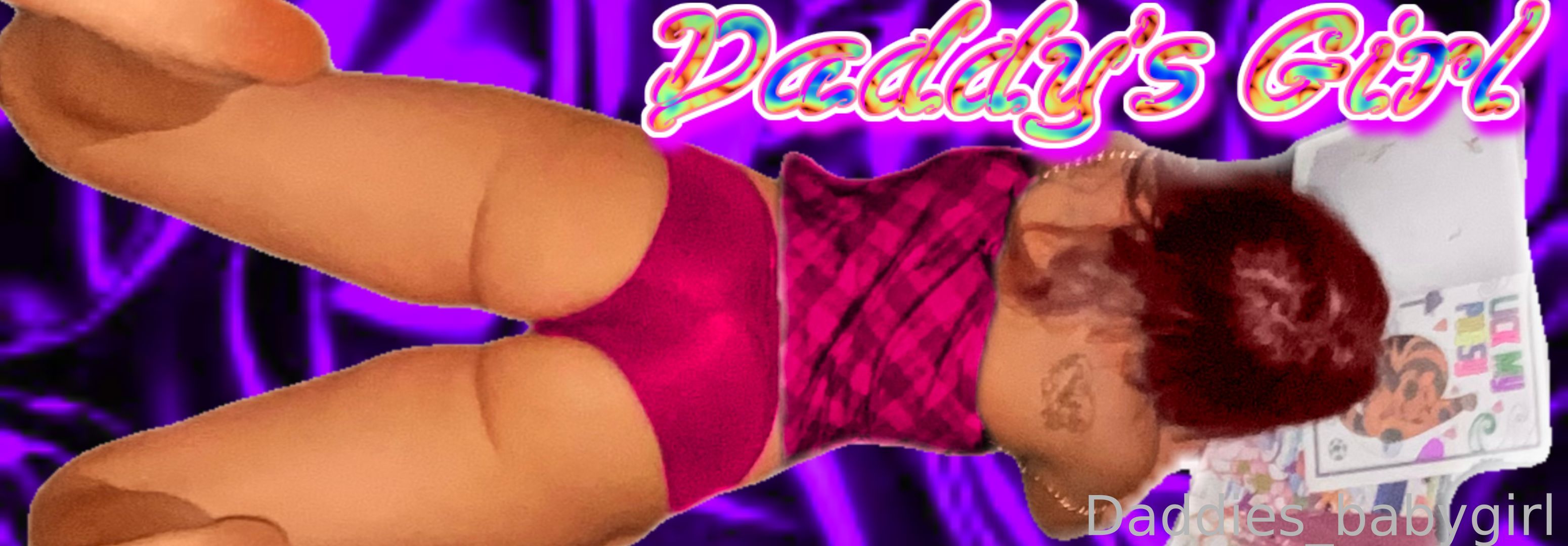 fansly Daddy’sGirl profile banner  