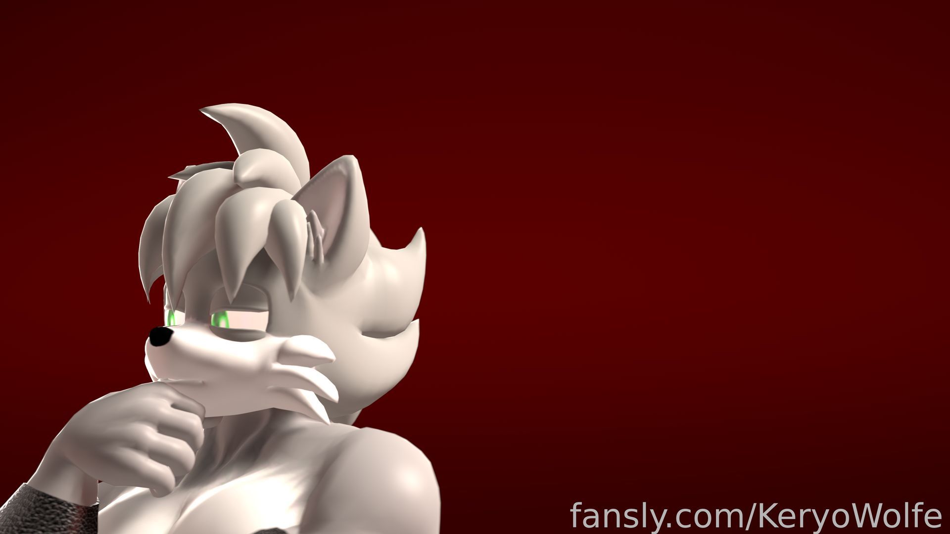 fansly KeryoWolfe profile banner  