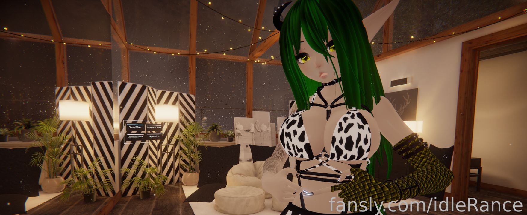 fansly idleRance profile banner  