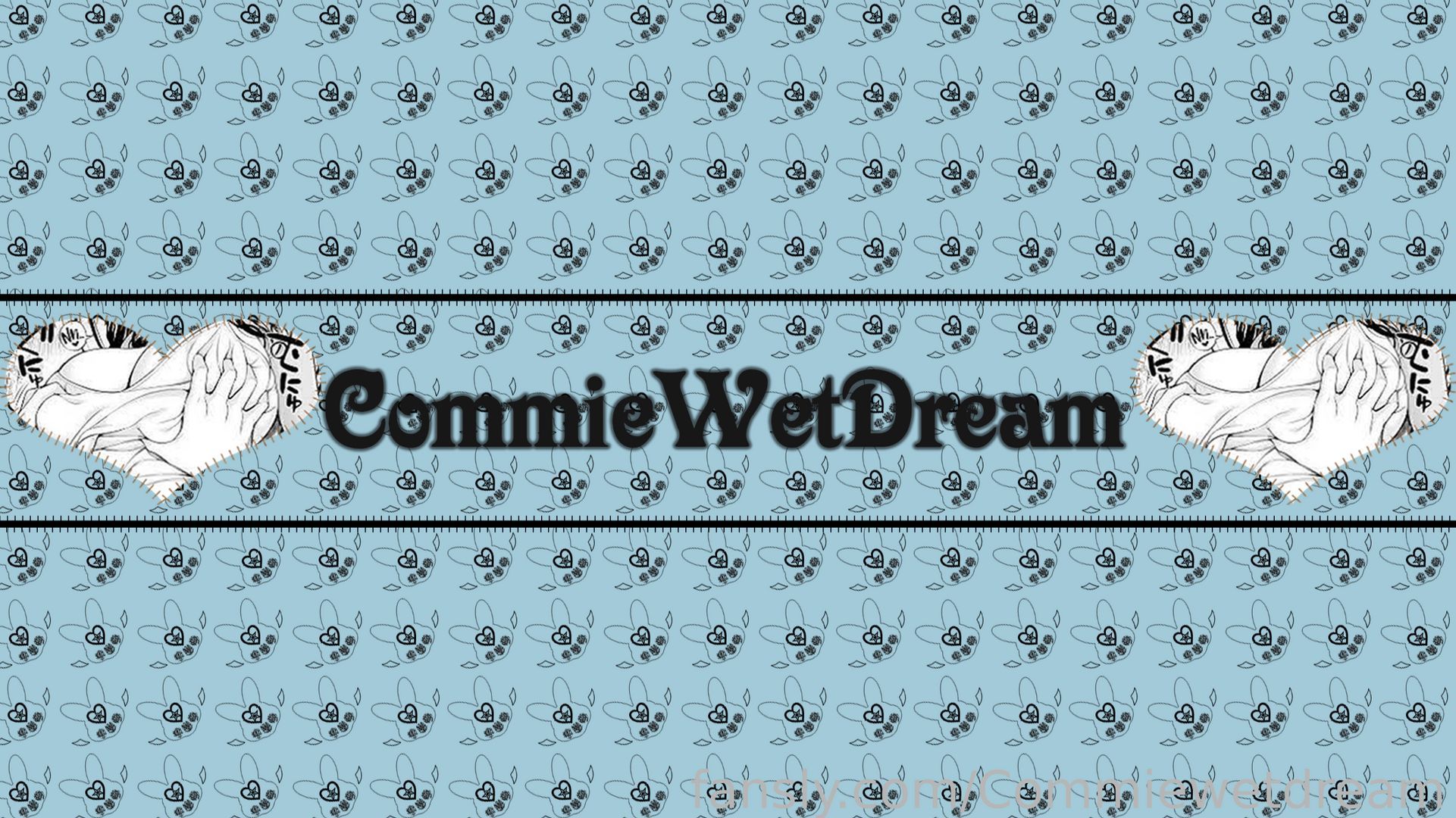 fansly Commiewetdream profile banner  