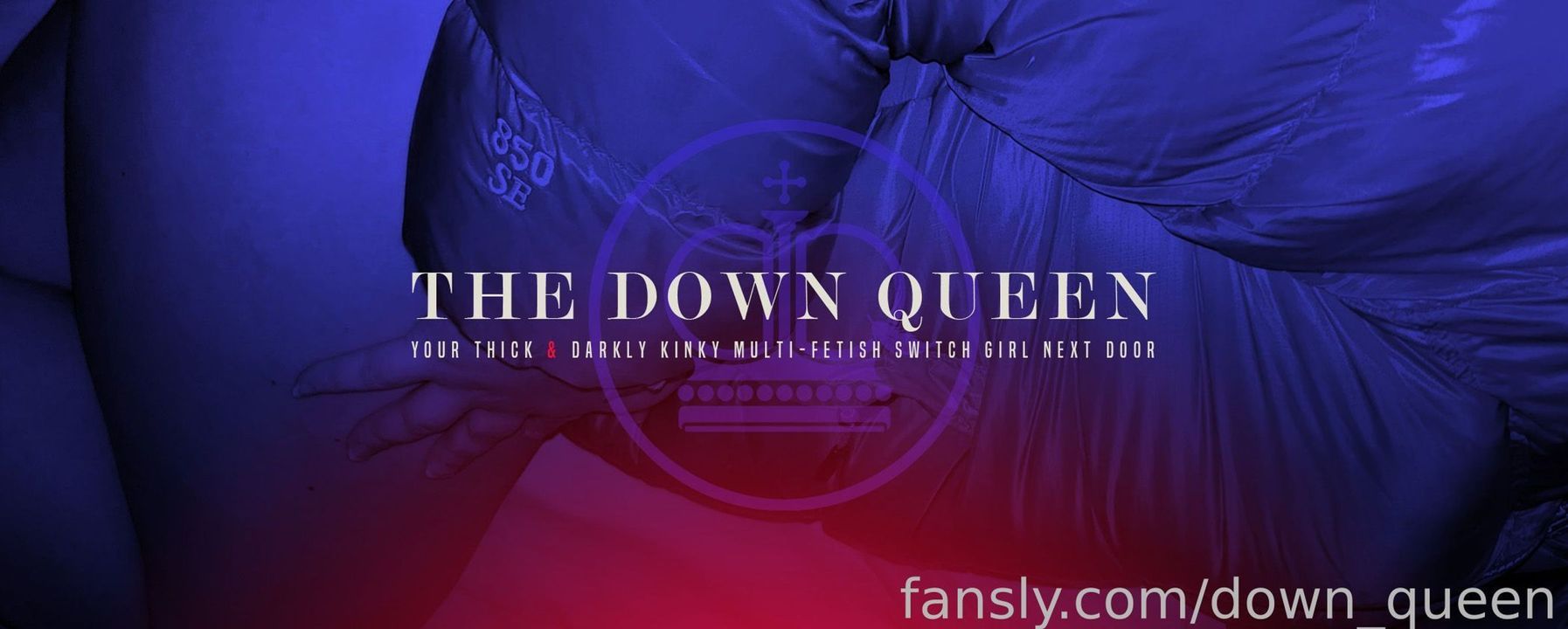 fansly down_queen profile banner  