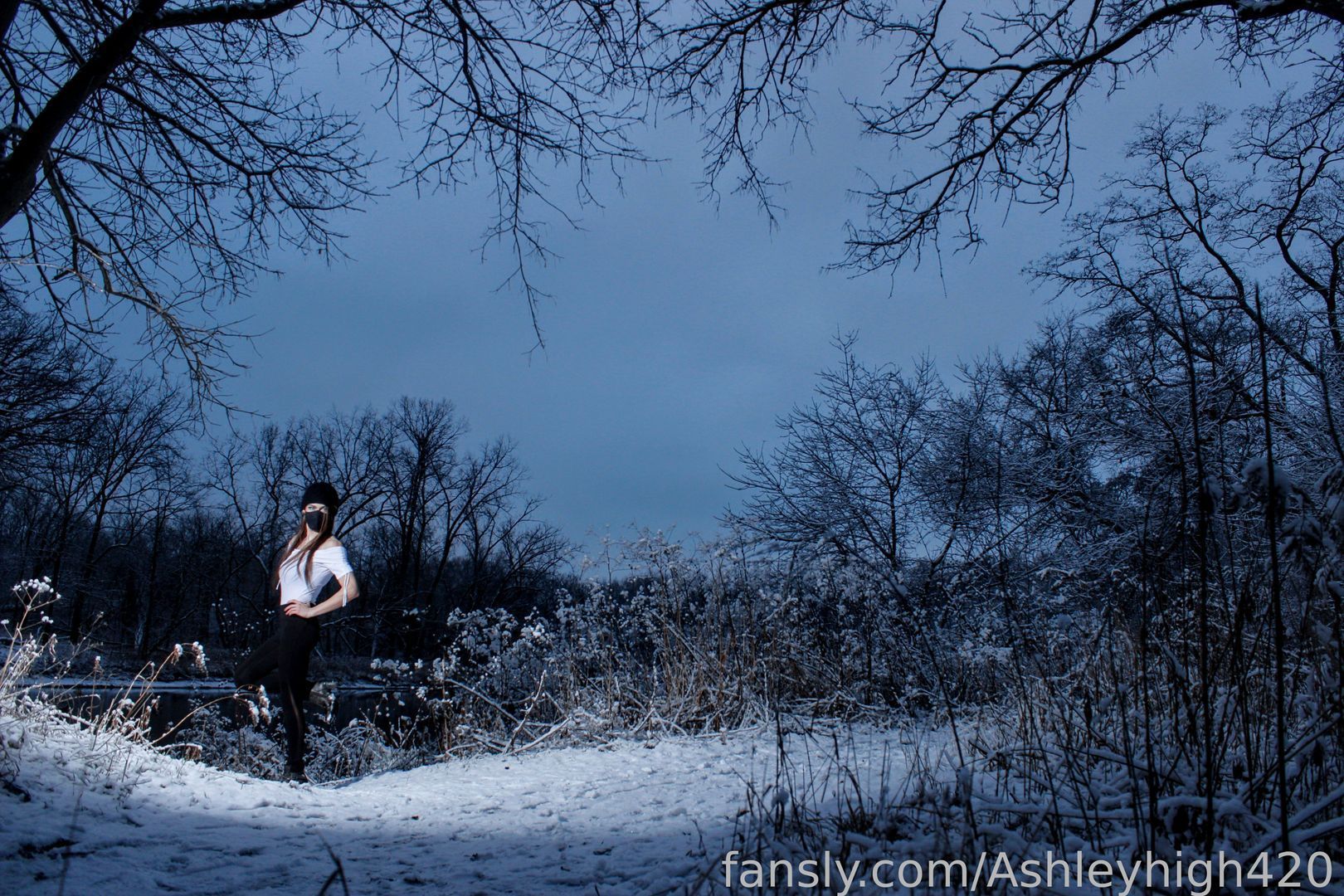 fansly Ashleyhigh420 profile banner  