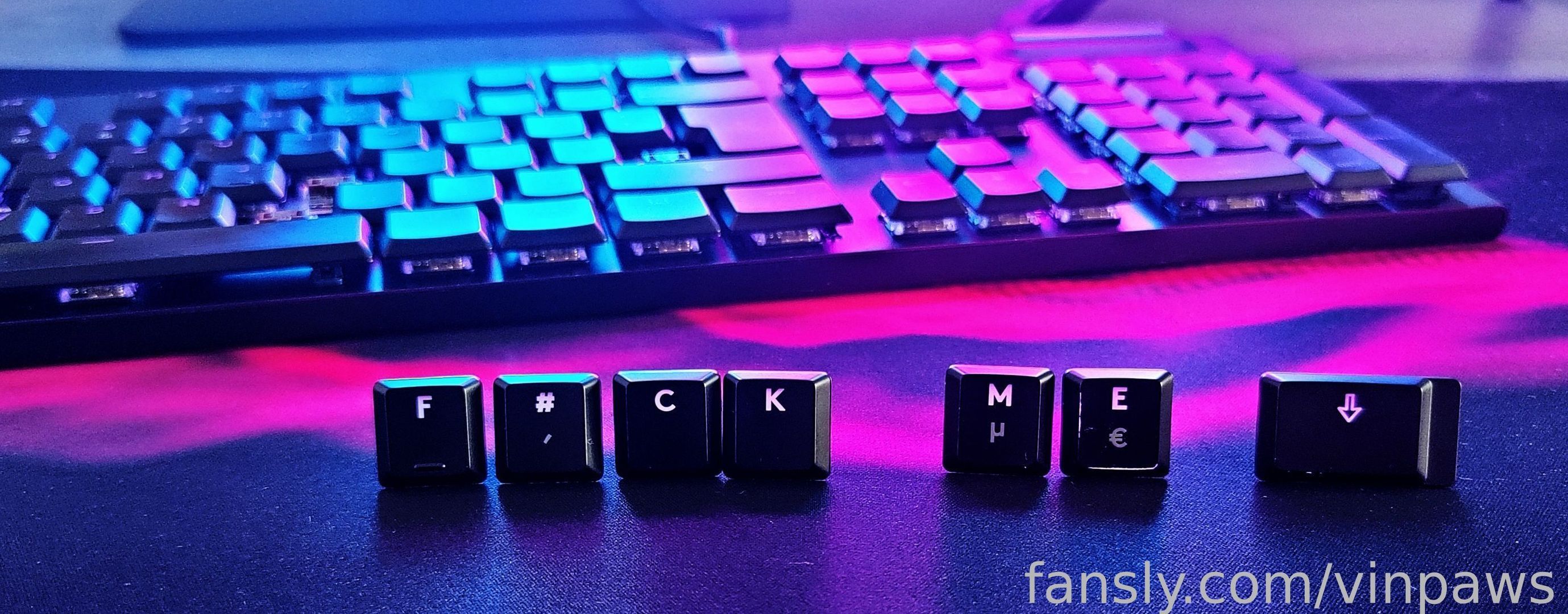 fansly vinky profile banner  